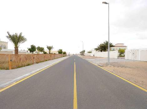Project image of Completion of construction works of internal roads at Margham, Lehbab, Al Lesaili, and Hatta