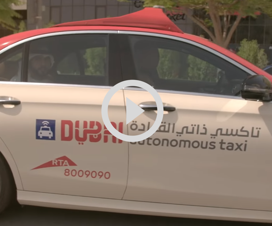 RTA Autonomous taxi video