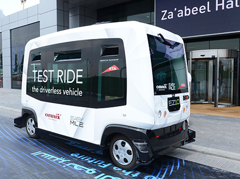 25% of all transportation in Dubai will be smart and driverless by 2030