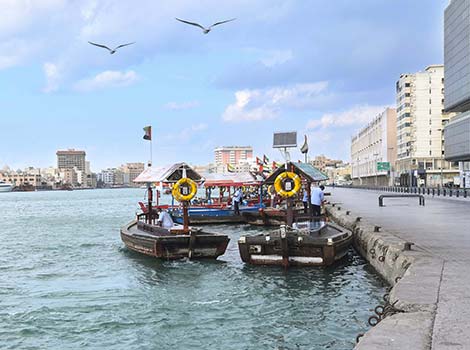 an image fo Abra on Dubai Creek