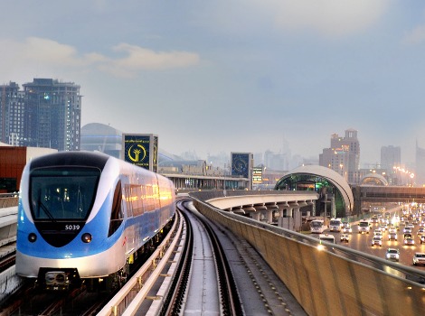 an image of Dubai Metro 