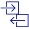Entry and exit icon