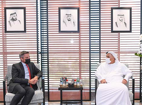 an image of Al Tayer and Penny during the meeting
