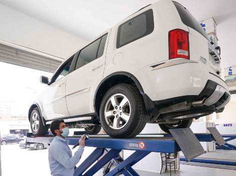 an image of vehicle testing service