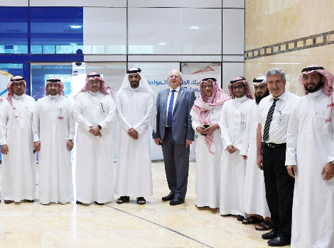 Group image with the Saudi Delegation 