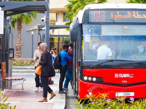 an image of RTA Dubai Bus