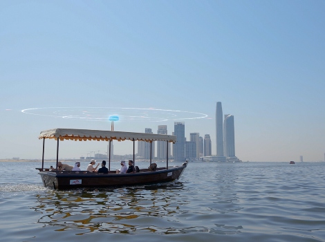 an image of the First Autonomous Elec tric Abra