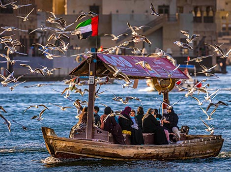 an image of Dubai Abra a quality addition to marine transport means