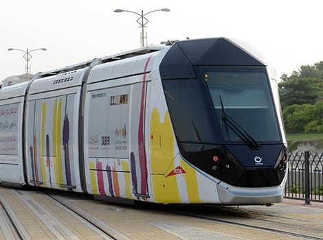 an image of Dubai Tram working hours