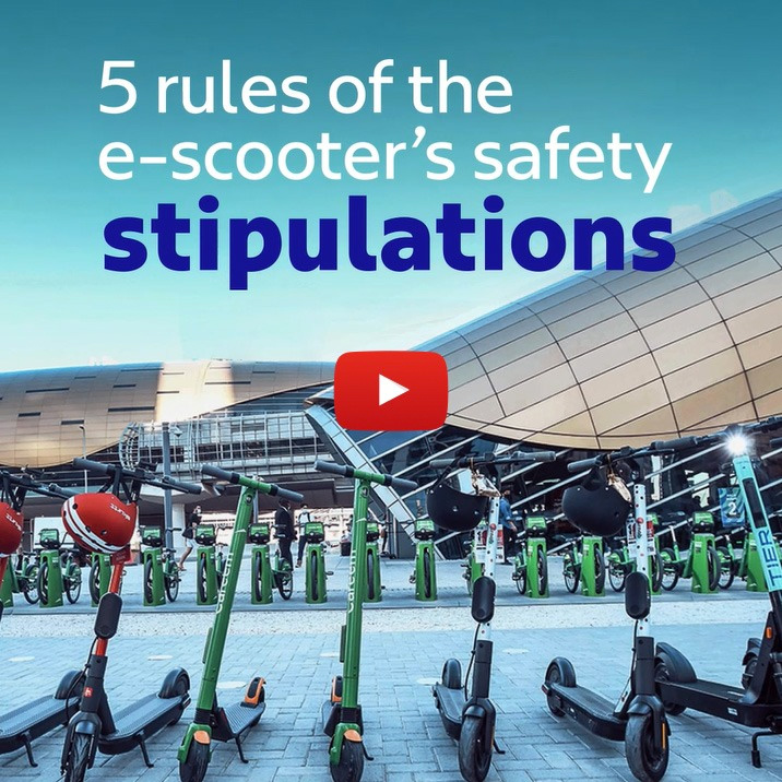 Video on E-Scooter rules & guidelines