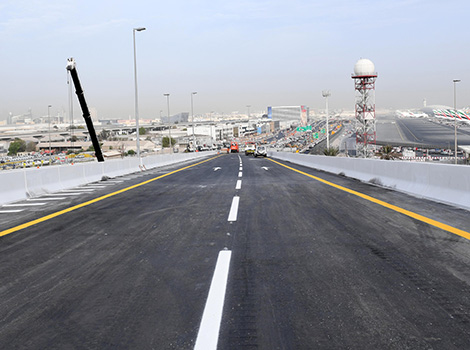 an image of the airport road new bridge