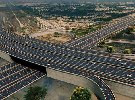 Image for Awarding AED1.5 billion contract for Al Fay Street Development Project