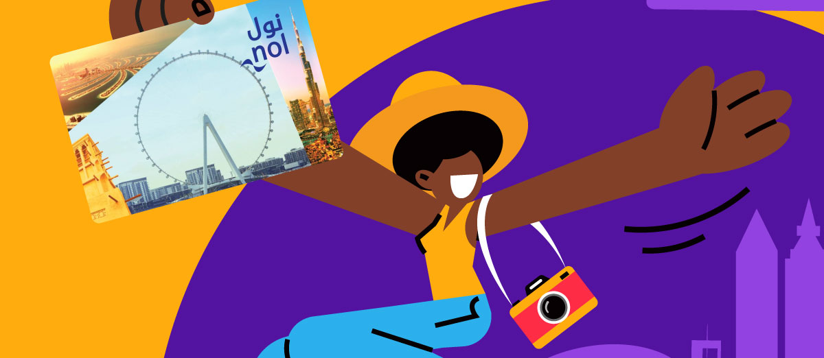 an image of More Dubai experiences. More value. nol means more.
