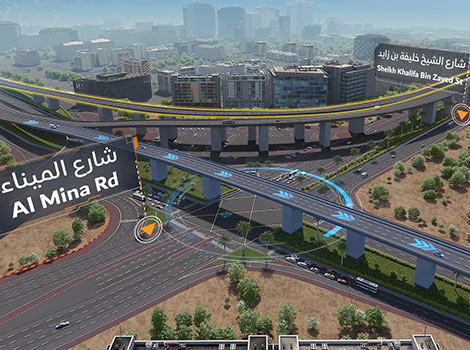an image of the new bridge