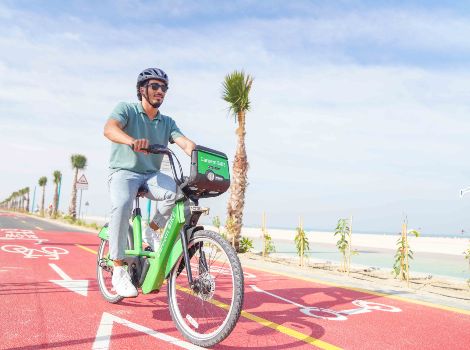 Image for RTA and Careem BIKE provide free bike rides to the public for World Environment Day