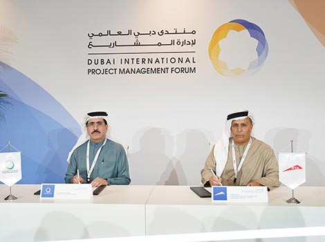 an image of HE Mattar Al Tayer and HE Saeed Al Tayer during the MoU signing