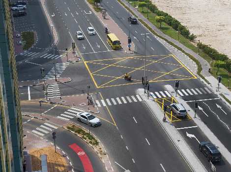 an image showing the roads enhancements works