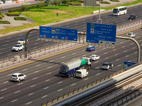 an image of Dubai Roads