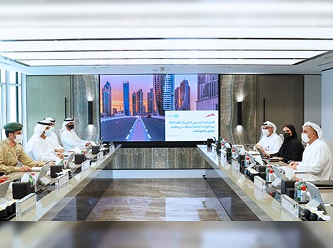 الطاير والمري خلال الاجتماع التنسيقي