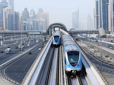 an image of Dubai Metro
