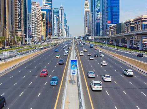 an image showing Dubai Wide public transport network