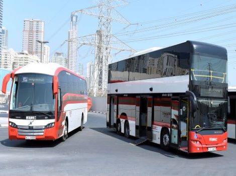 Image of RTA buses
