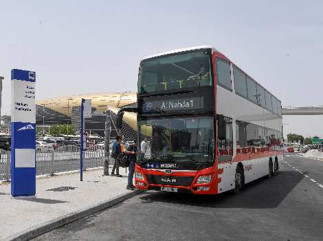 صورة محطة حافلات دبي