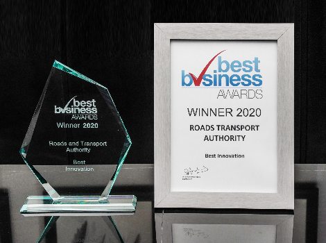 Click to read the full article about RTA wins Best International Innovation Award for the Rail Maintenance System Article image of RTA wins Best International Innovation Award for the Rail Maintenance System