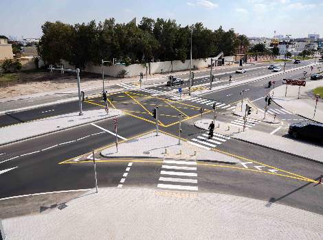 Project image of Opening Al Majasimi and Al Wasl Road Intersection