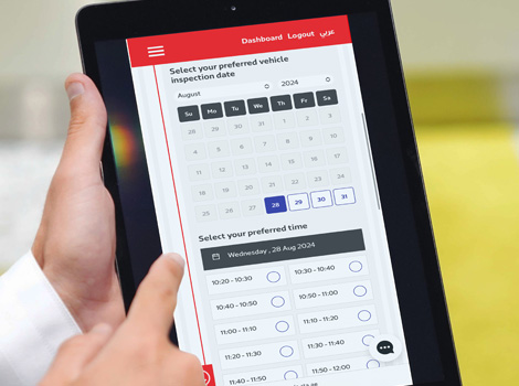 Expanding Vehicle Inspection Appointment Booking Service Across All Testing Centres