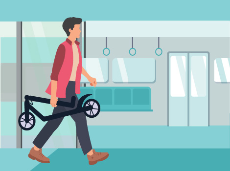 an image of Requirements for carrying E-Scooters