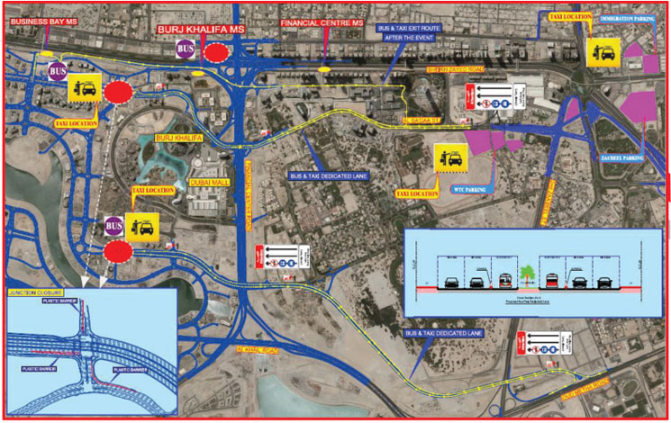 Traffic plan during New Near celebrations