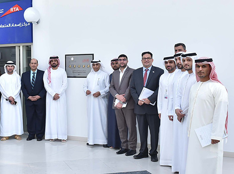 RTA briefs government delegation on smart processes of Al Barsha Happiness Center