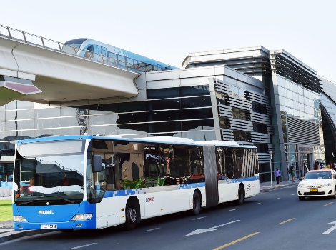 an image of Dubai bus