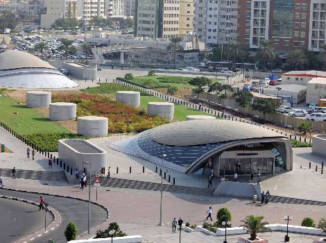 an image of Dubai Metro stations