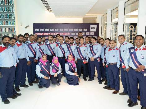an image Dubai Taxi drivers