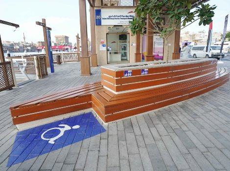 an image of marine transport stations for people of determination