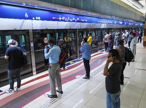 an image from on or RTA metro stations