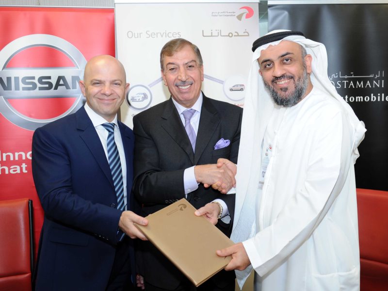 RTA gallery item of Dubai Taxi consolidates fleet by 400 new Nissan Altima 