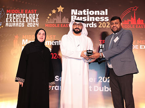 an image during the awards