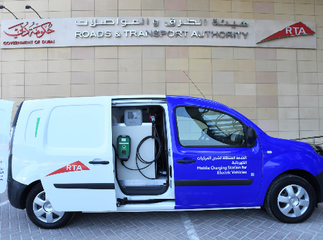 An image of the Mobile Charging Station for Electric Vehicle