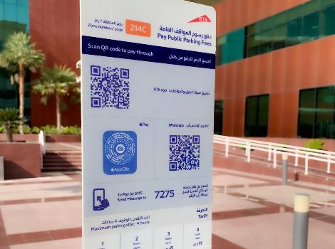 an image of the Public parking signs