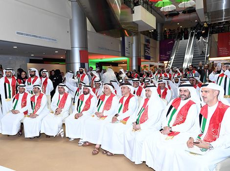 Image for Celebrating National Day by mural and spotlighting Zayed’s life