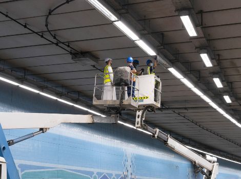 Image for RTA upgrades tunnel lighting through 14,400 eco-friendly LED units