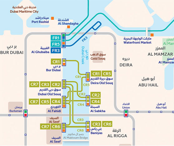 Petrol Heritage Abra - Creek - Map