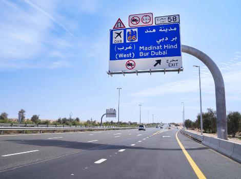 Project image of Traffic Enhancements on Dubai-Al Ain Road