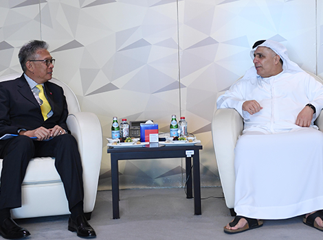 an image of Al Tayer discusses cooperation with Thai Council of State