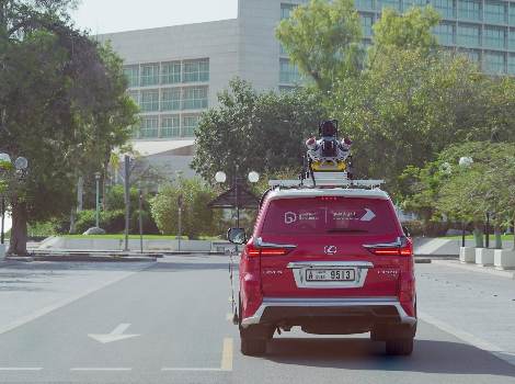 an image During the work on Dubai geospatial infrastructure