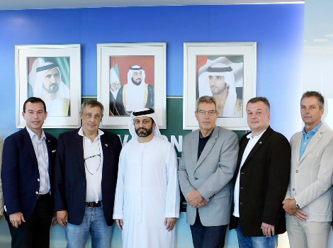 an image of RTA team with the Austrian delegation