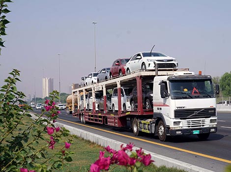 Commercial transport and logistics play a vital role in Dubai's economy.